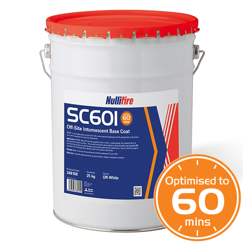 Nullifire SC601 Off-Site Intumescent Base Coat | Fire Retardant Paints ...