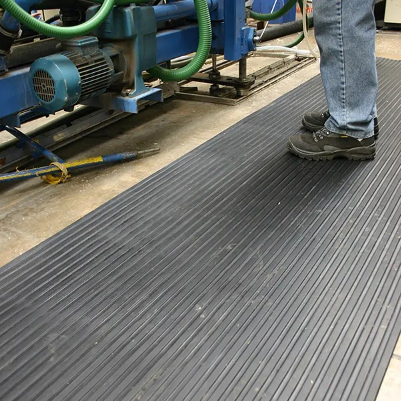 Watco Fluted Rubber Mat | Durable Anti-Slip Rubber Mat