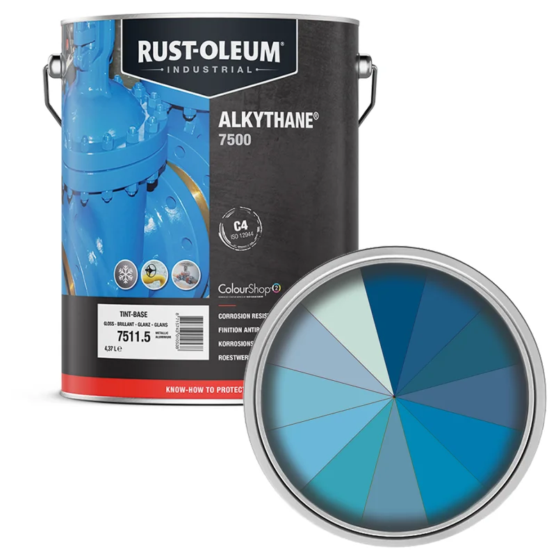 Rust-Oleum 7500 Alkythane - Shades of Blue