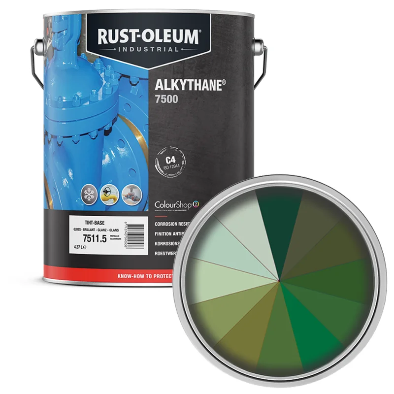 Rust-Oleum 7500 Alkythane - Shades of Green