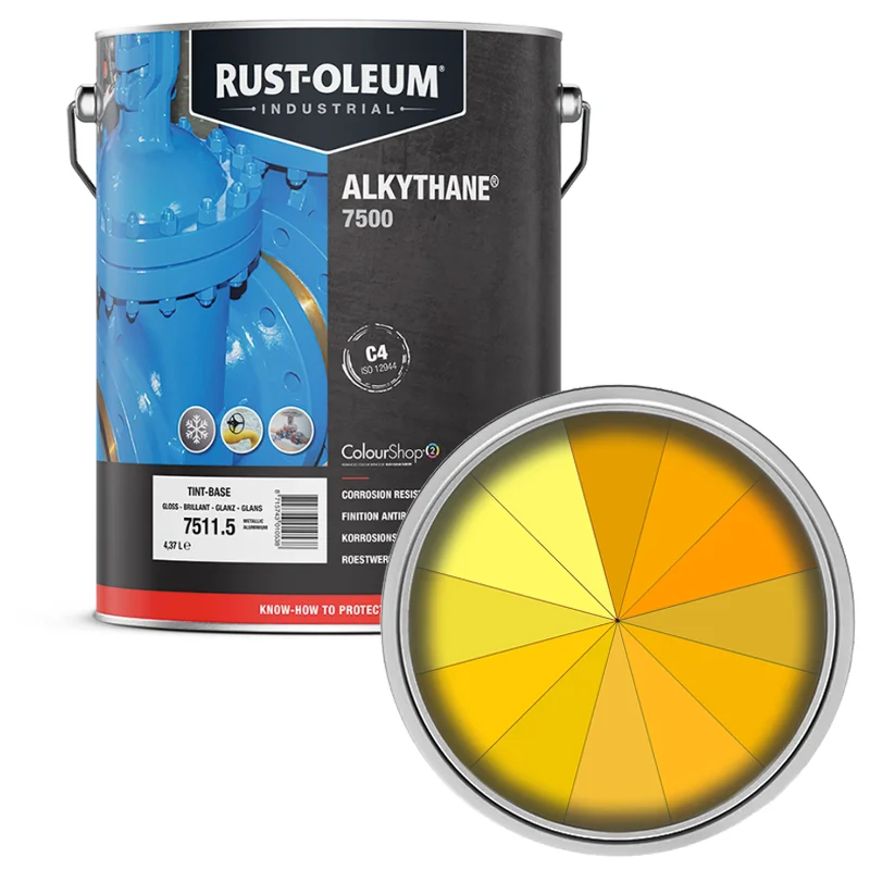 Rust-Oleum 7500 Alkythane - Shades of Yellow