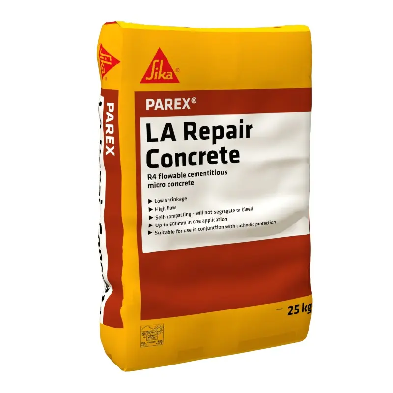 Sika Parex LA Repair Concrete | Low Alkali Pourable Micro-Concrete