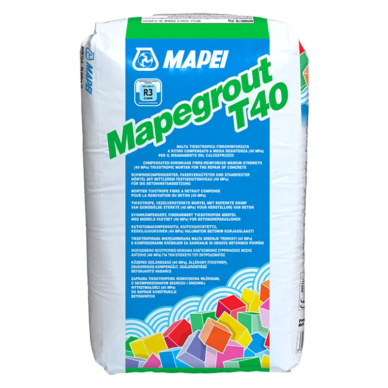 Mapei Mapegrout T40 | Thixotropic Mortar Concrete Repair