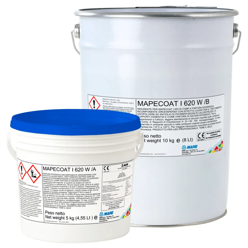 Mapei Mapecoat I 620 W | Epoxy Water-Based Concrete Floor Coating