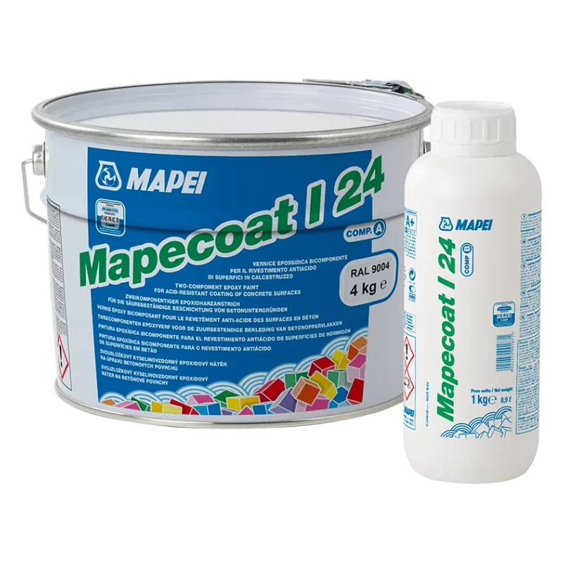 Mapei Mapecoat I 24 | Anti-Acid Coating for Concrete Surfaces