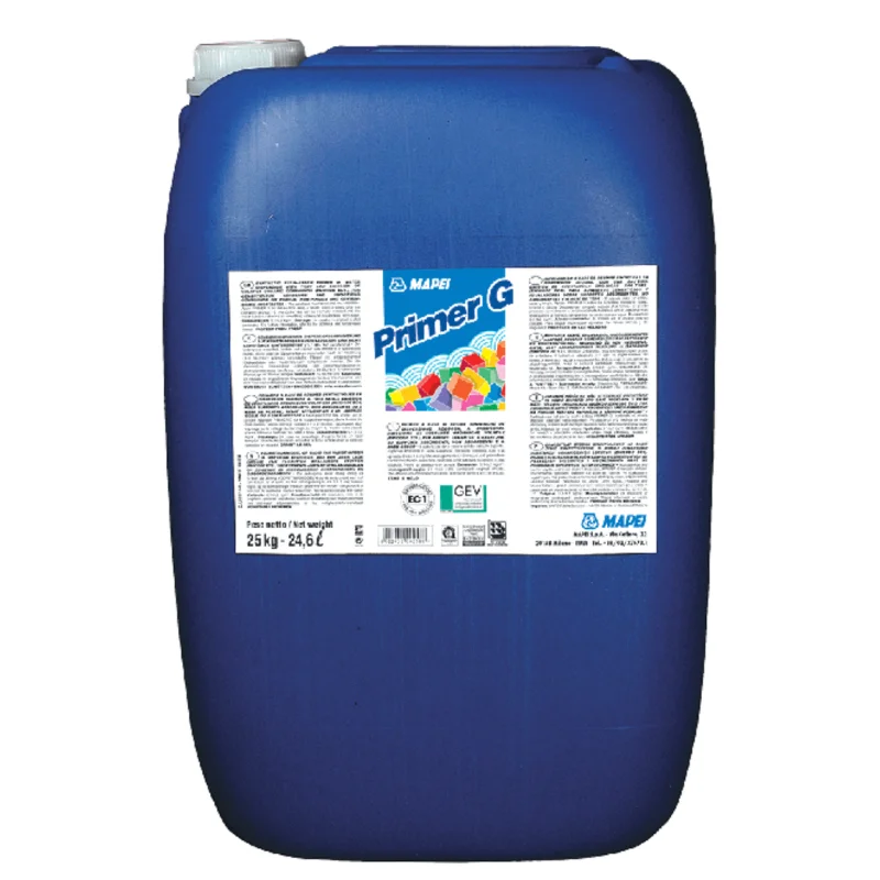 Mapei Primer G | Synthetic Resin-Based Water-Dispersion Primer | Low VOC