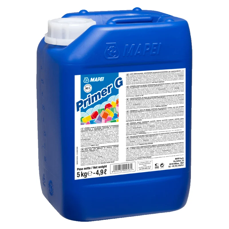 Mapei Primer G | Synthetic Resin-Based Water-Dispersion Primer | Low VOC