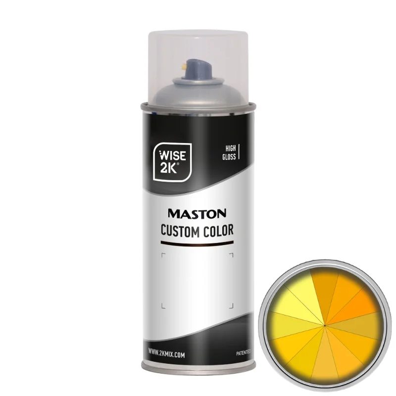 Maston Spraypaint 2K Colours - Shades of Yellow