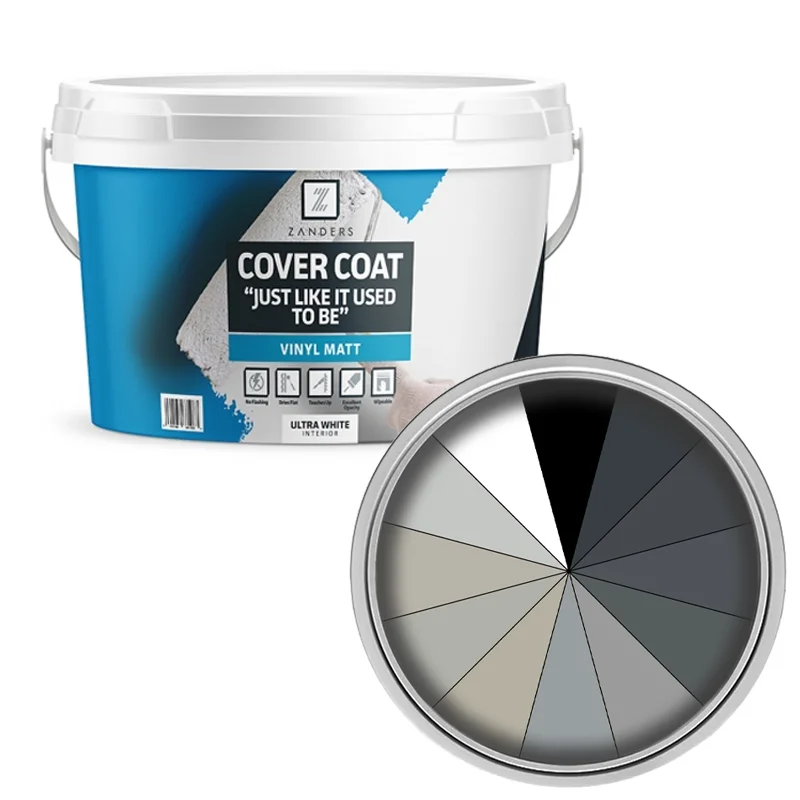 Zanders Cover Coat Vinyl Matt - Shades Of Grey