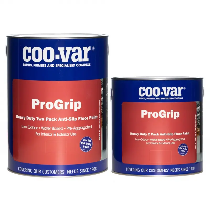 Coo-Var ProGrip Heavy Duty Two-Pack Anti-Slip Floor Paint