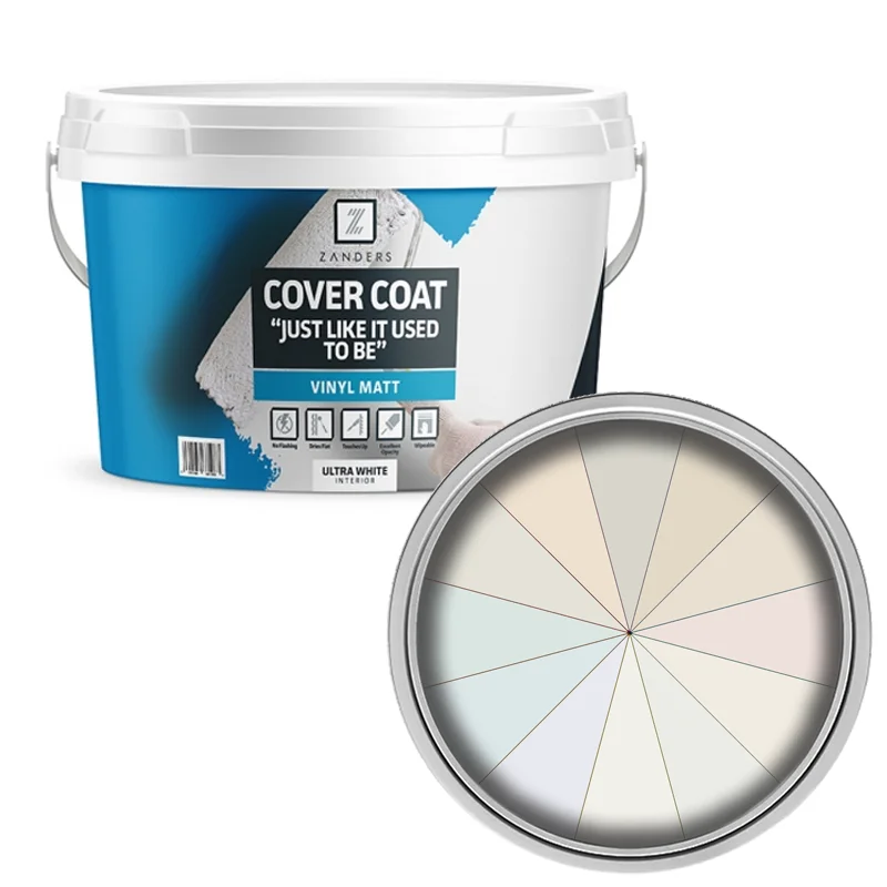 Zanders Cover Coat Vinyl Matt - Shades Of White