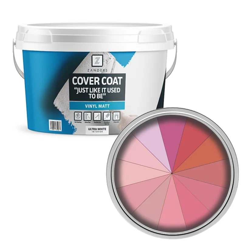 Zanders Cover Coat Vinyl Matt - Shades Of Pink