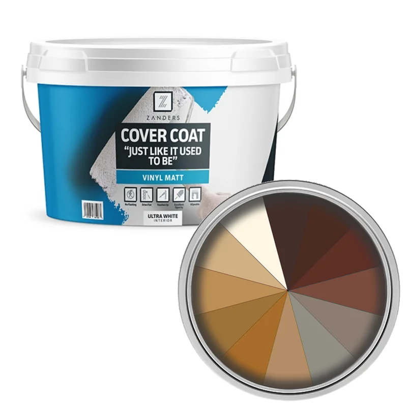 Zanders Cover Coat Vinyl Matt - Shades Of Brown