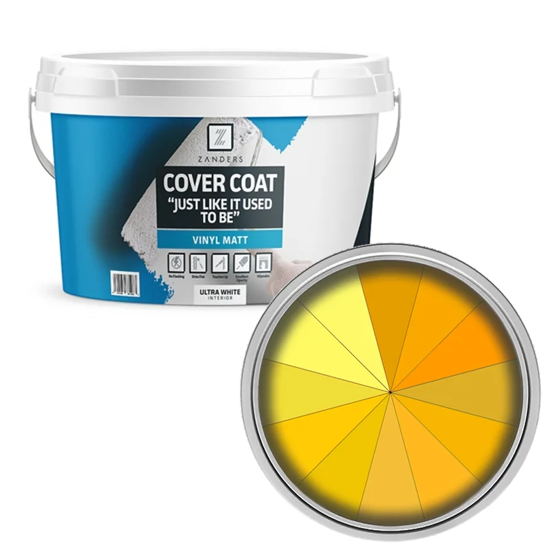 Zanders Cover Coat Vinyl Matt - Shades Of Yellow