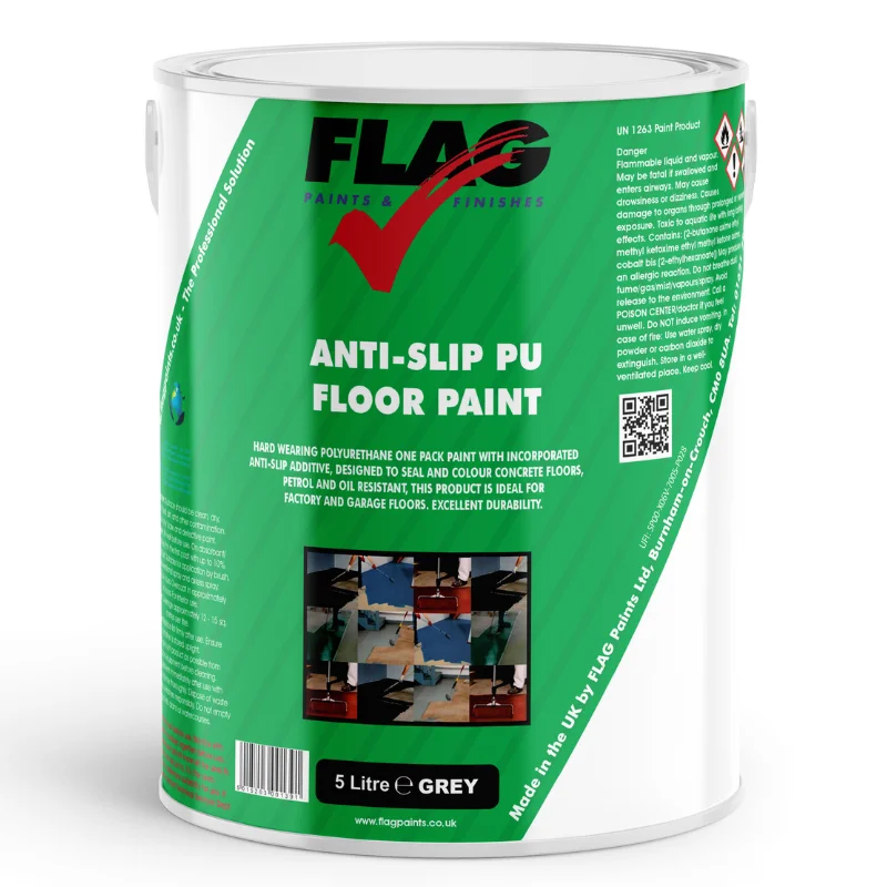 Flag Anti Slip PU Floor Paint | For Concrete Floors