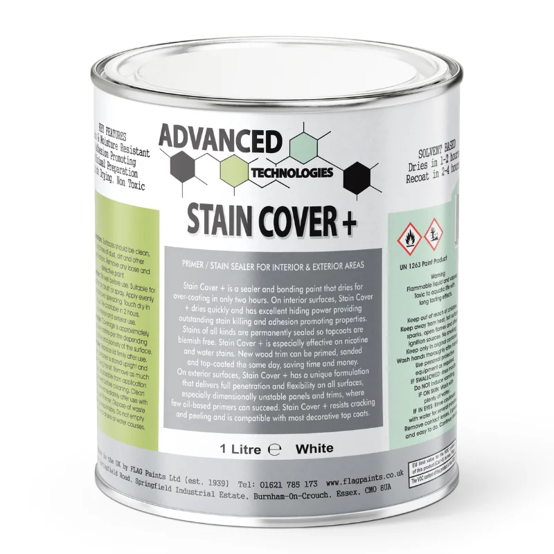 Flag Advanced Technologies Stain Cover + | For Interior And Exterior Use