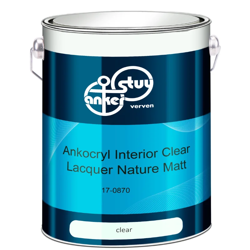 Anker Stuy Ankocryl Interior Clear Lacquer for Joinery in Gloss, Matt, Nature Matt