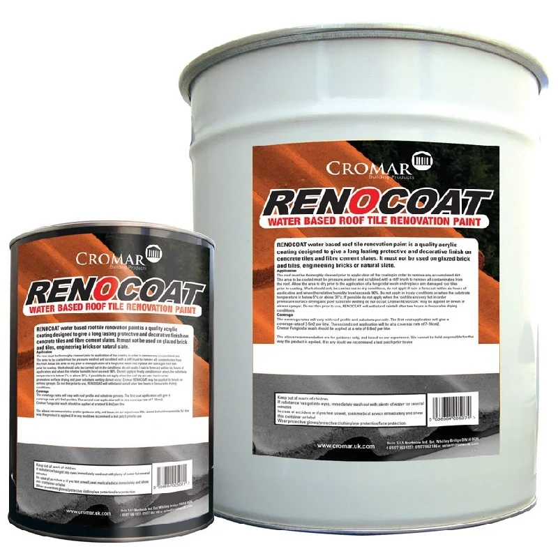 CLEARANCE - Cromar Renocoat Roof Tile Renovation Paint