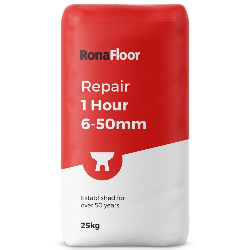 Ronacrete RonaFloor Repair 1 Hour 6-50mm | Heavy Duty, Waterproof