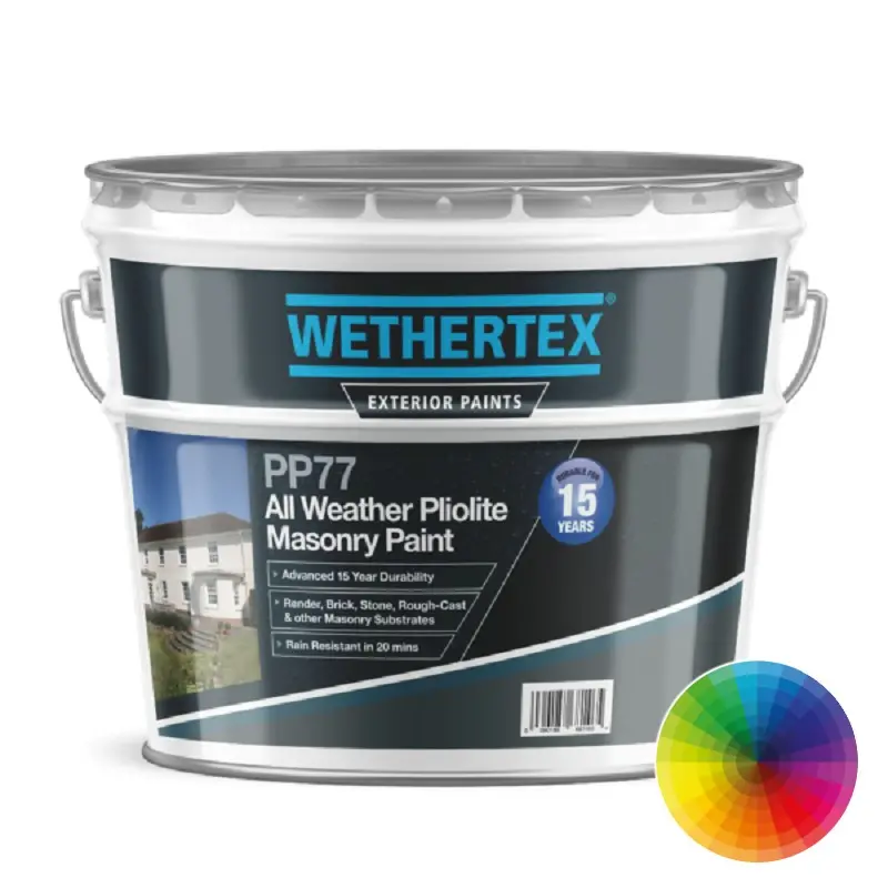 CLEARANCE - Wethertex PP77 All Weather Pliolite Masonry Paint - RAL 7047