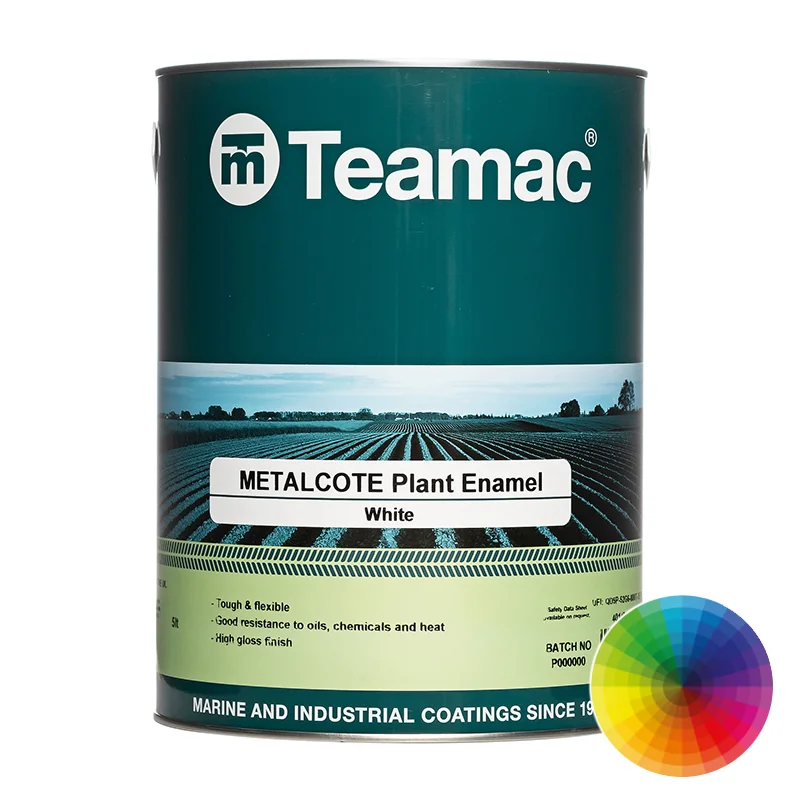 CLEARANCE - Teamac Metalcote Plant Enamel - RAL7033 - Cement Grey