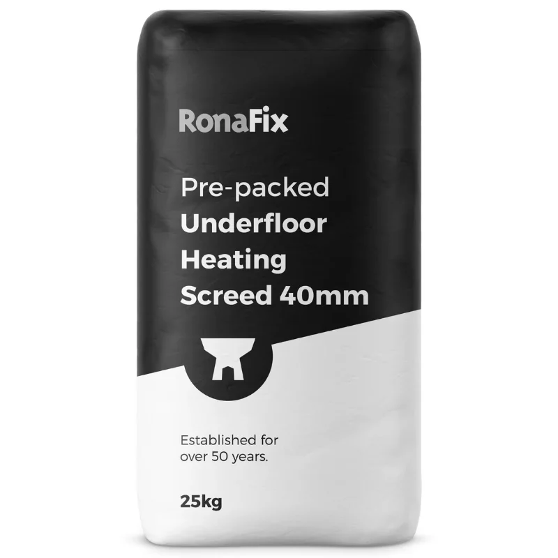 Ronacrete Ronafix Pre-Packed Underfloor Heating Screed 40mm+