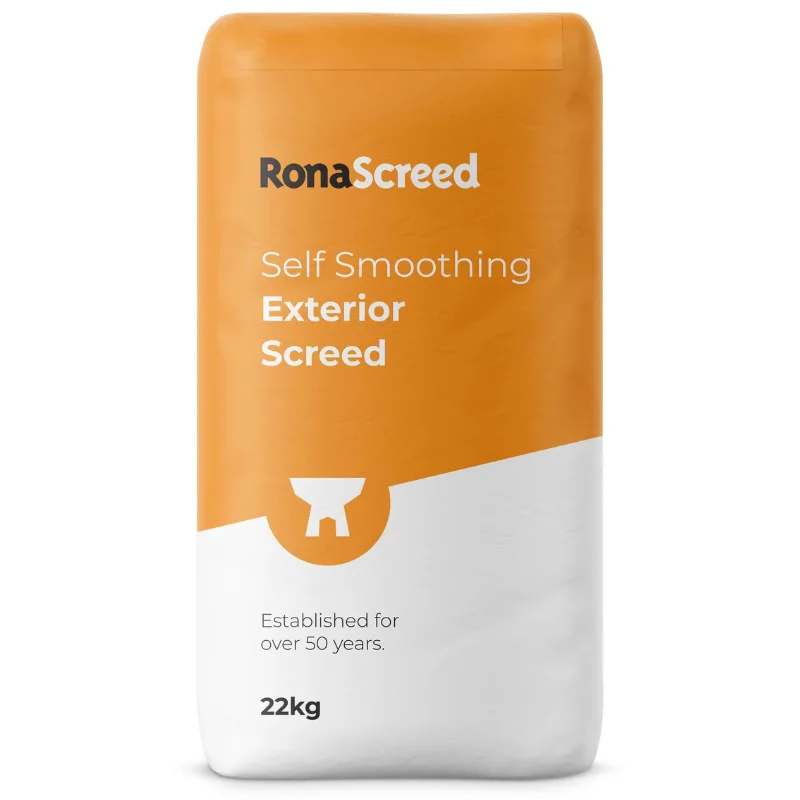 Ronacrete RonaScreed Self Smoothing Exterior Screed | Fast Setting Water Tolerant