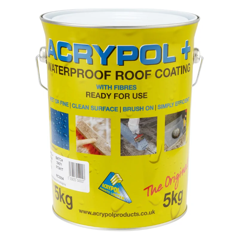 Cromar Acrypol+ Waterproof Roof Coating | Rawlins Paints