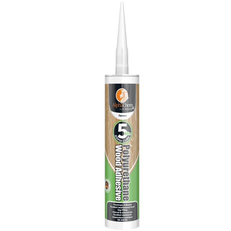 Cromar AlphaChem Polyurethane Wood Adhesive 5 minute | Rapid Cure