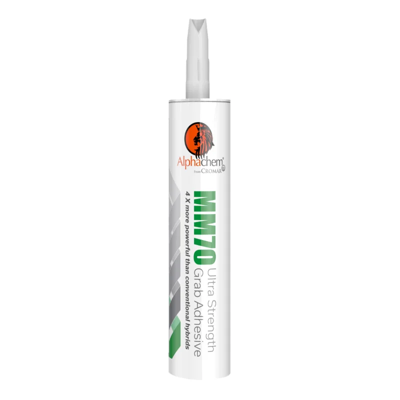 Cromar Alphachem MM70 Ultra Strength Grab Adhesive | Hybrid Grab Adhesive