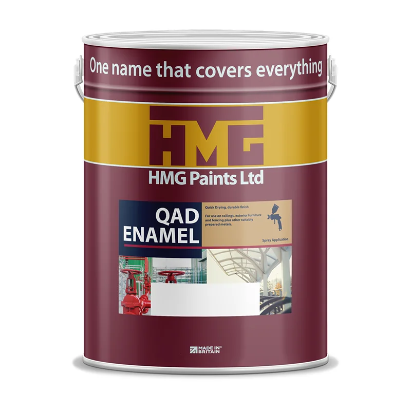 HMG QAD Enamel | Industrial Metal Topcoat available in 400+ colours