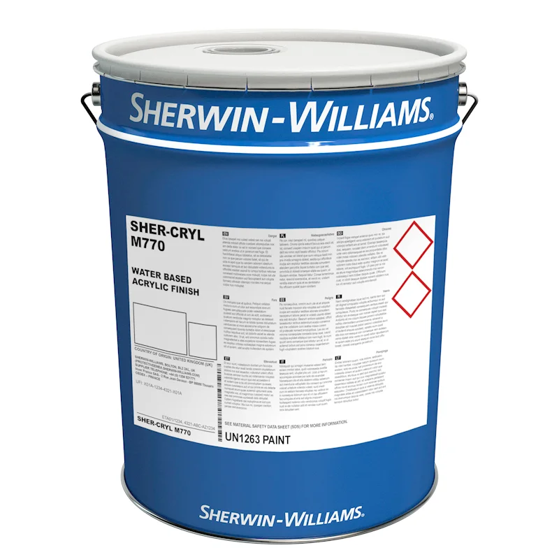 Sherwin-Williams Sher-Cryl M770 - Rawlins Paints & Coatings