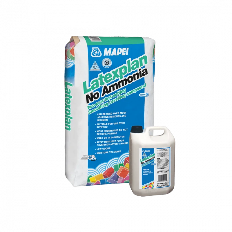 Mapei Latexplan No Ammonia | Two-Part Fast-Setting Levelling Compound