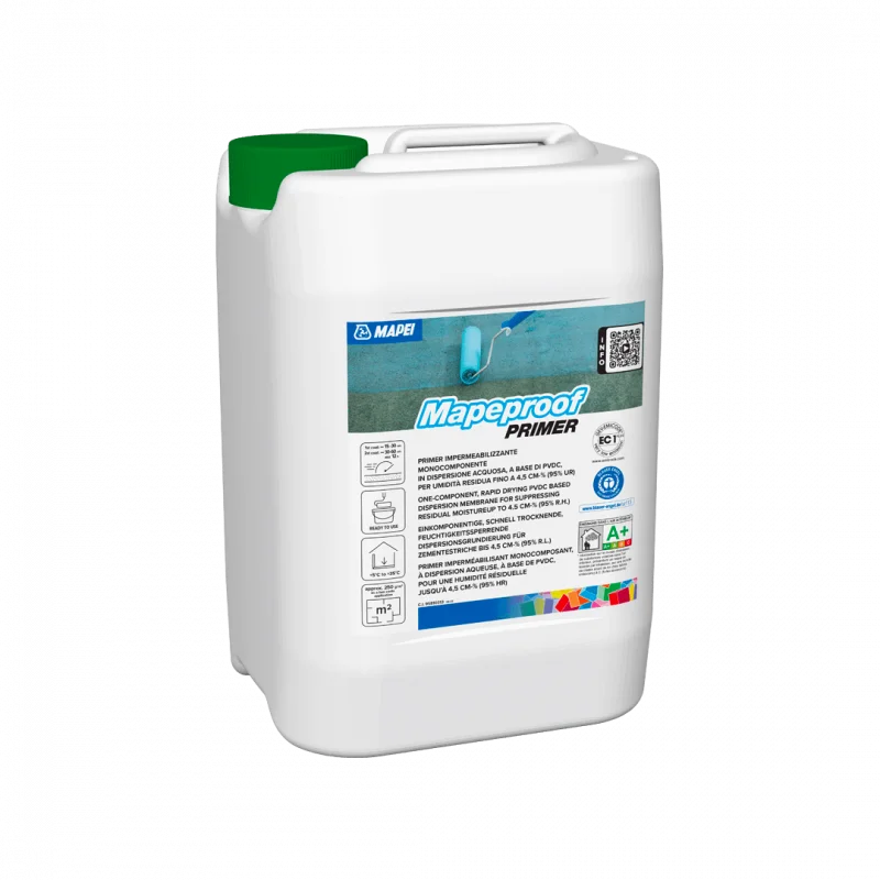 Mapei Mapeproof Primer | Rapid Drying PVDC-based Dispersion Primer