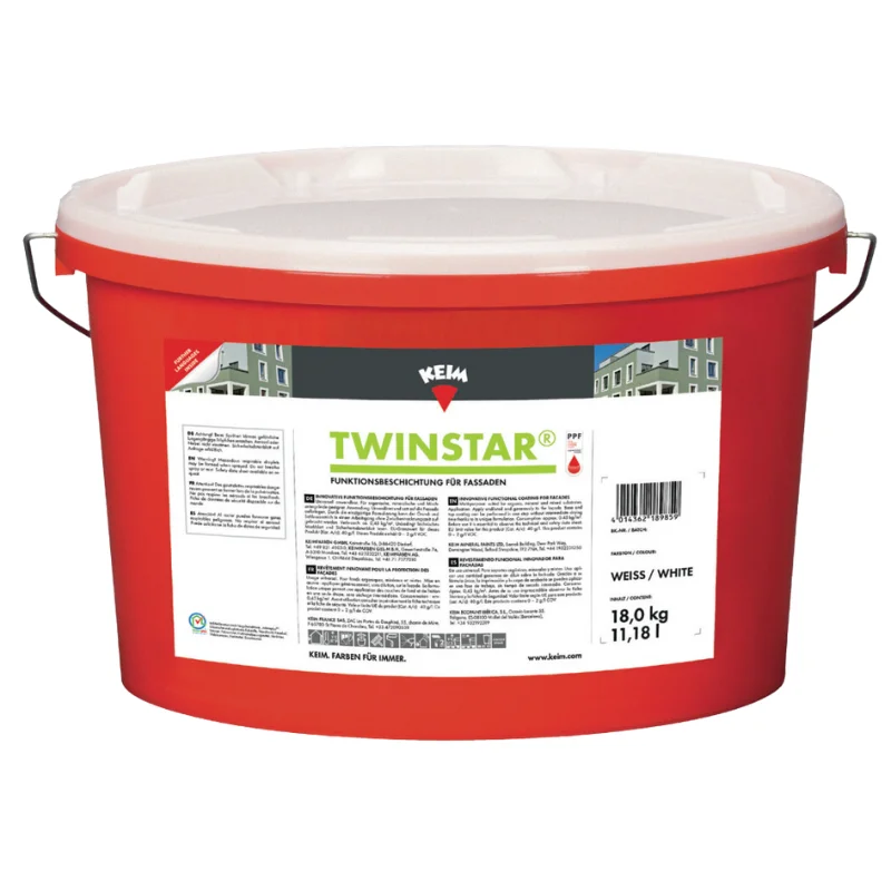 Keim Twinstar Masonry Paint | Innovative Exterior Masonry Paint With Dual Benefits