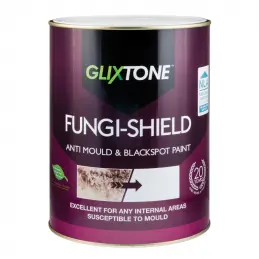 Glixtone Fungi-Shield Anti-Mould & Black Spot Paint | Long Lasting Protection