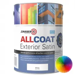 CLEARANCE - Zinsser AllCoat Exterior Satin (Water Based)