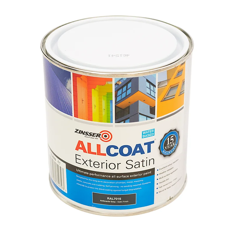 CLEARANCE - Zinsser AllCoat Exterior Satin (Water Based) - BS10E53 - 5L