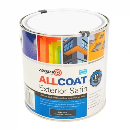 CLEARANCE - Zinsser AllCoat Exterior Satin (Water Based) - BS10E53 - 5L