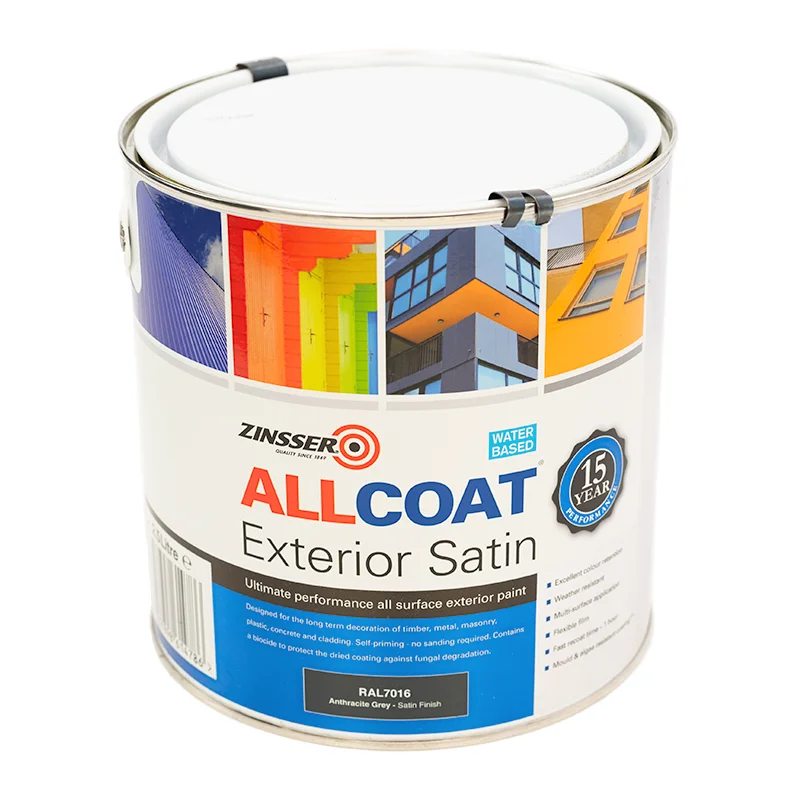 CLEARANCE - Zinsser AllCoat Exterior Satin (Water Based) - BS10E53 - 5L