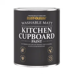 CLEARANCE - Rust-Oleum Premium Washable Kitchen Cupboard Paint - Hessian 750ml Matt