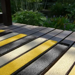 Anti-Slip GRP Decking Strips | Rawlins Paints