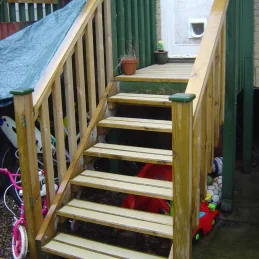 Anti-Slip GRP Decking Strips | Rawlins Paints