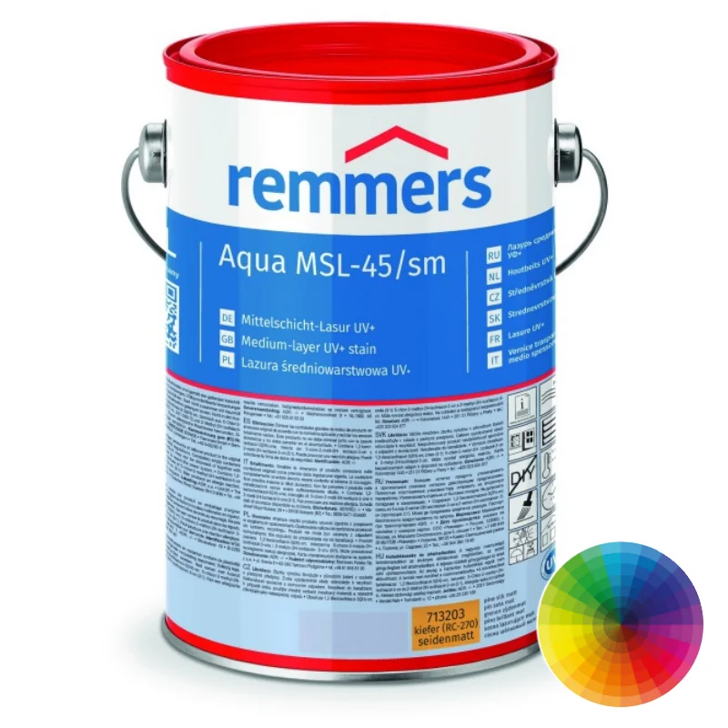 CLEARANCE - Remmers Aqua MSL-45/sm Medium Build Stain UV+