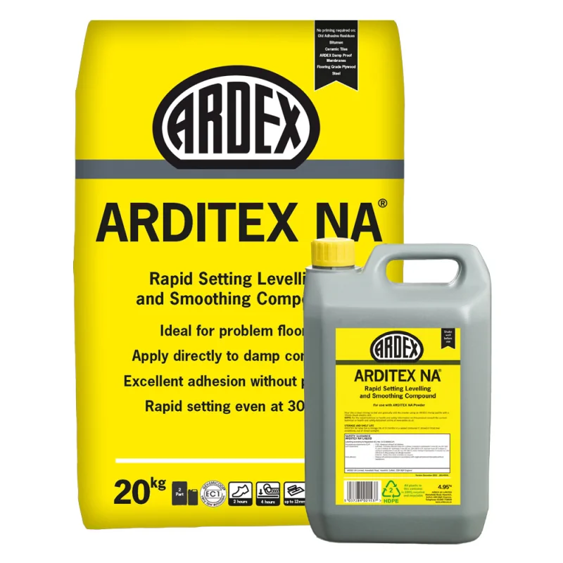 Arditex NA Ultra Rapid Setting Latex Subfloor Levelling and Smoothing Compound