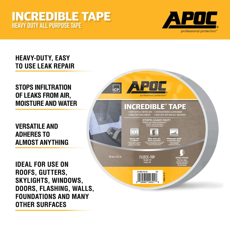 APOC Heavy Duty All-Purpose Incredible Tape | Rawlins Paints