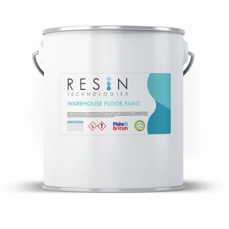 Resin Technologies Warehouse Epoxy Floor Kit | For Concrete Floors