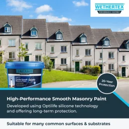 Wethertex AP77 Flexible Smooth Masonry Paint - Shades of Black