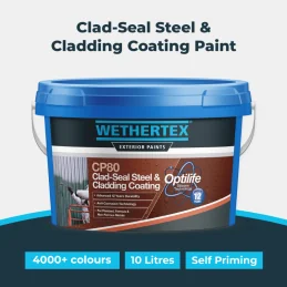 Wethertex CP80 Clad-Seal Steel & Cladding Coating - Shades of Blue