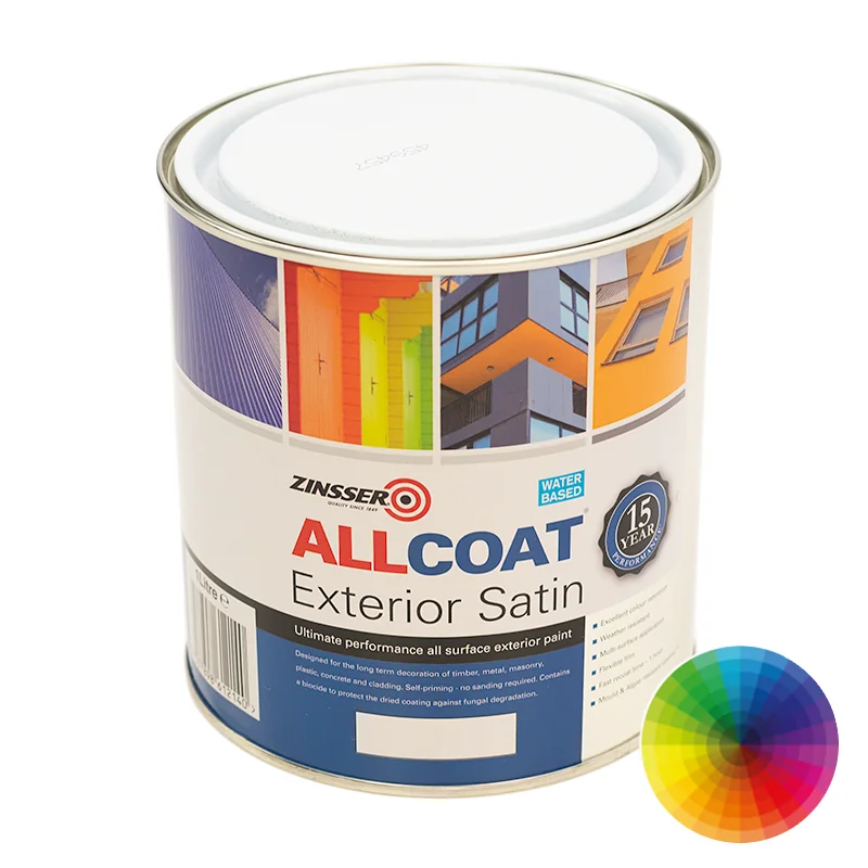 AllCoat Exterior All-Surface Paint (Water Based Satin)